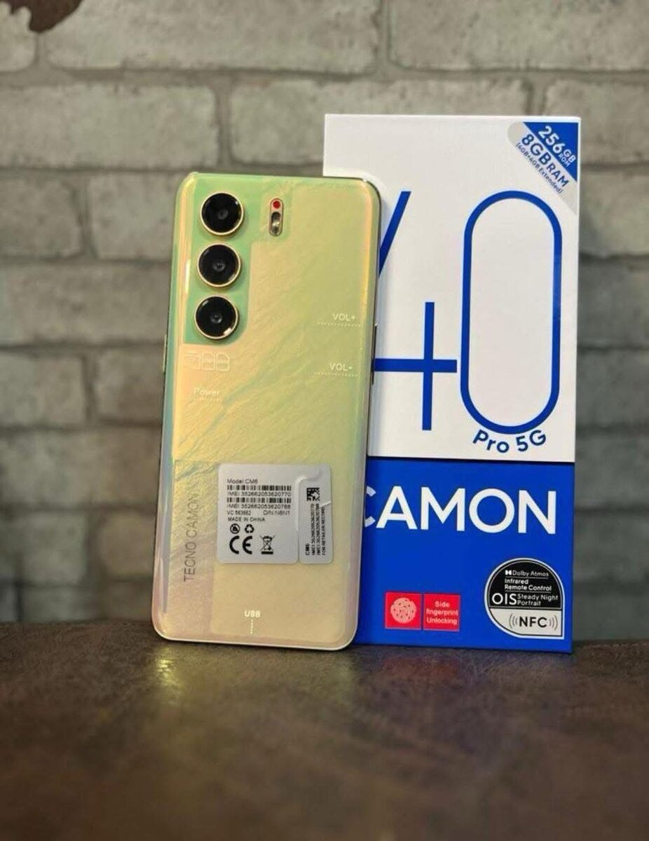 Smartphone 5G CAMON 40 Pro