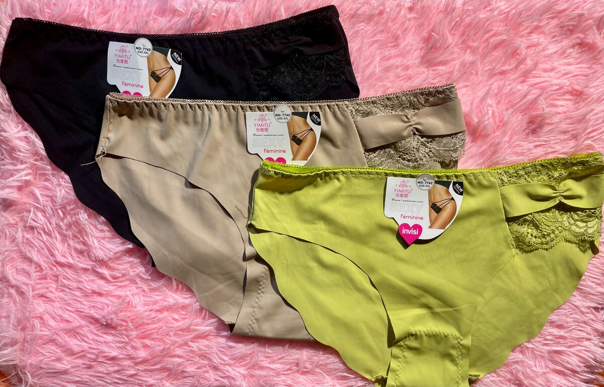 Culottes satin dentelle