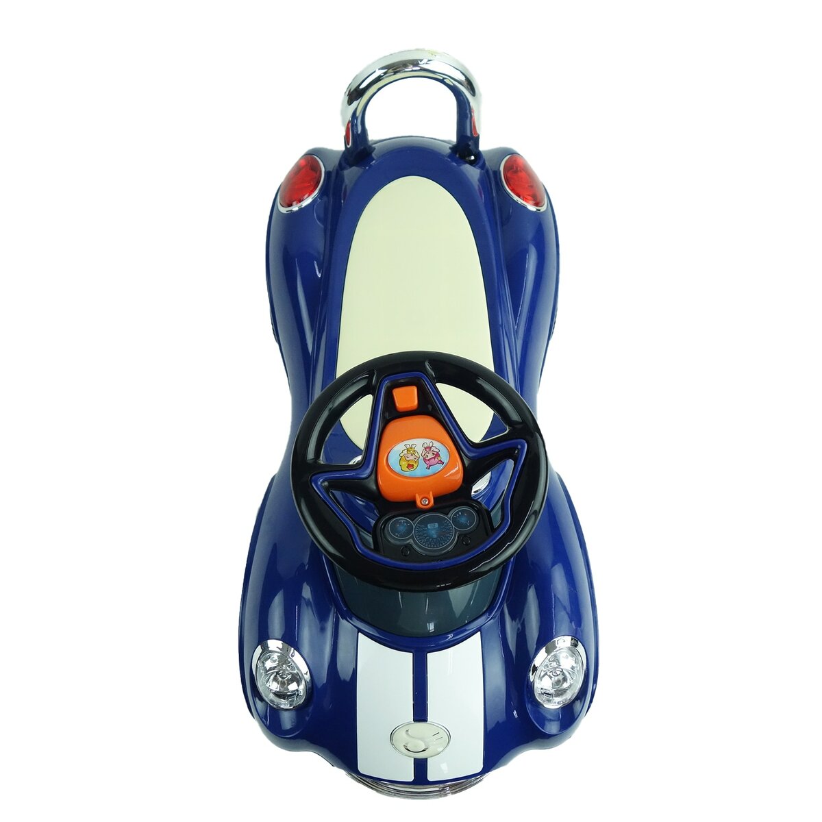 Voiture à pousser enfant bleue