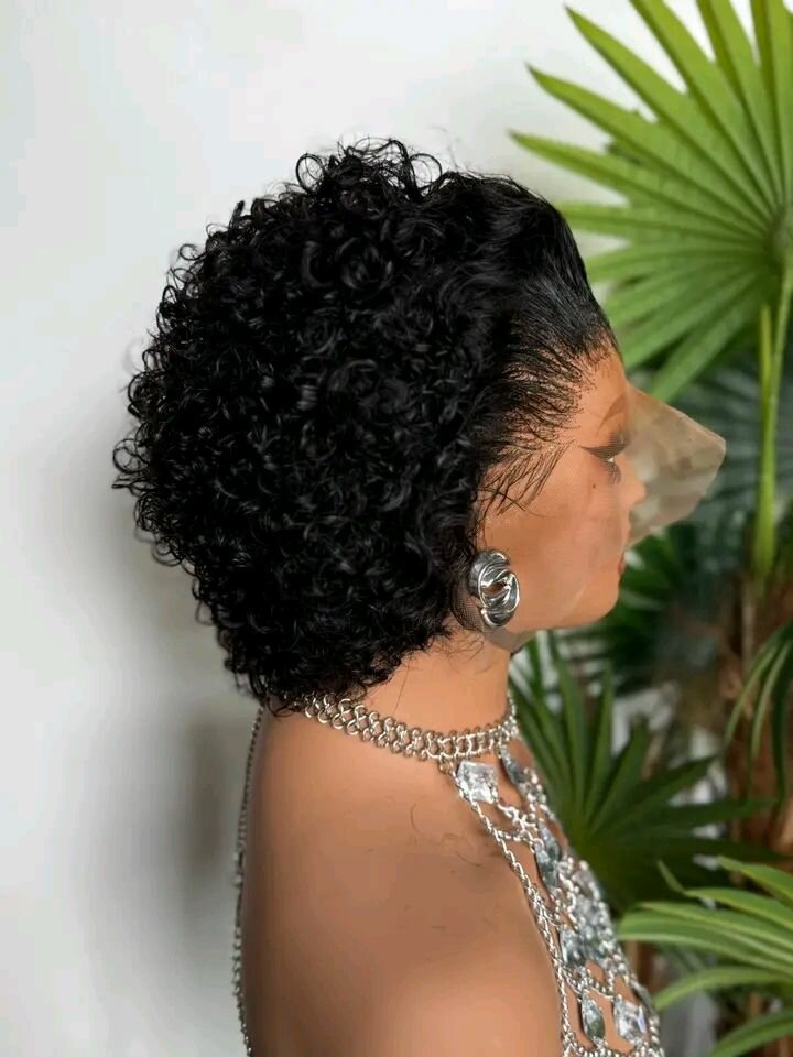 Perruque Lace Front Bouclée