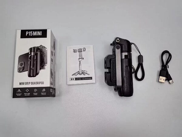 Mini trépied grip téléphone
