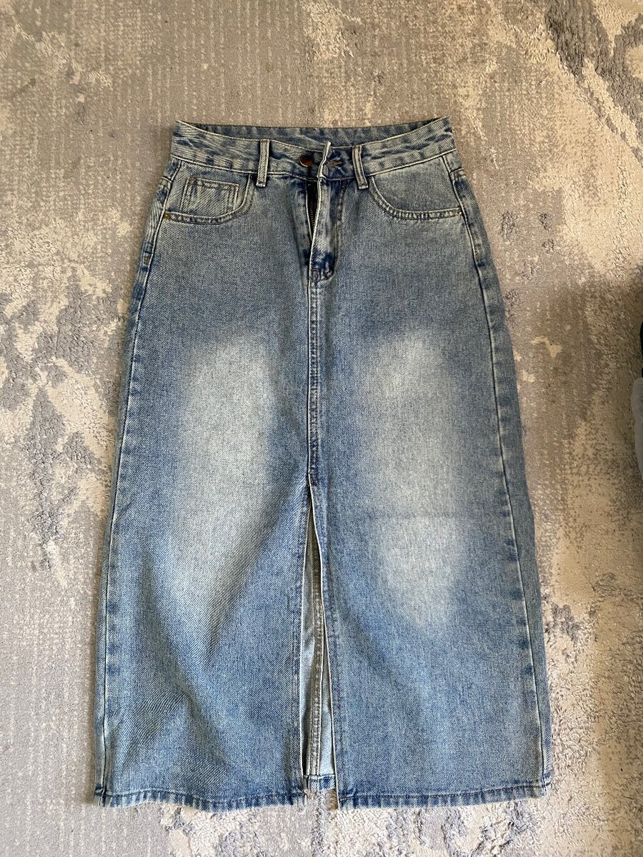 Юбка джинсовая