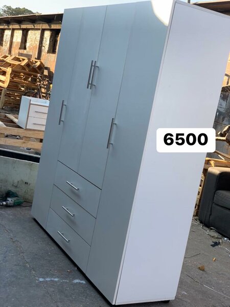 Beautiful white wardrobe