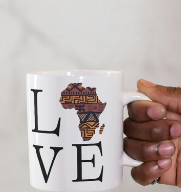 Tasse personnalisée Love Africa