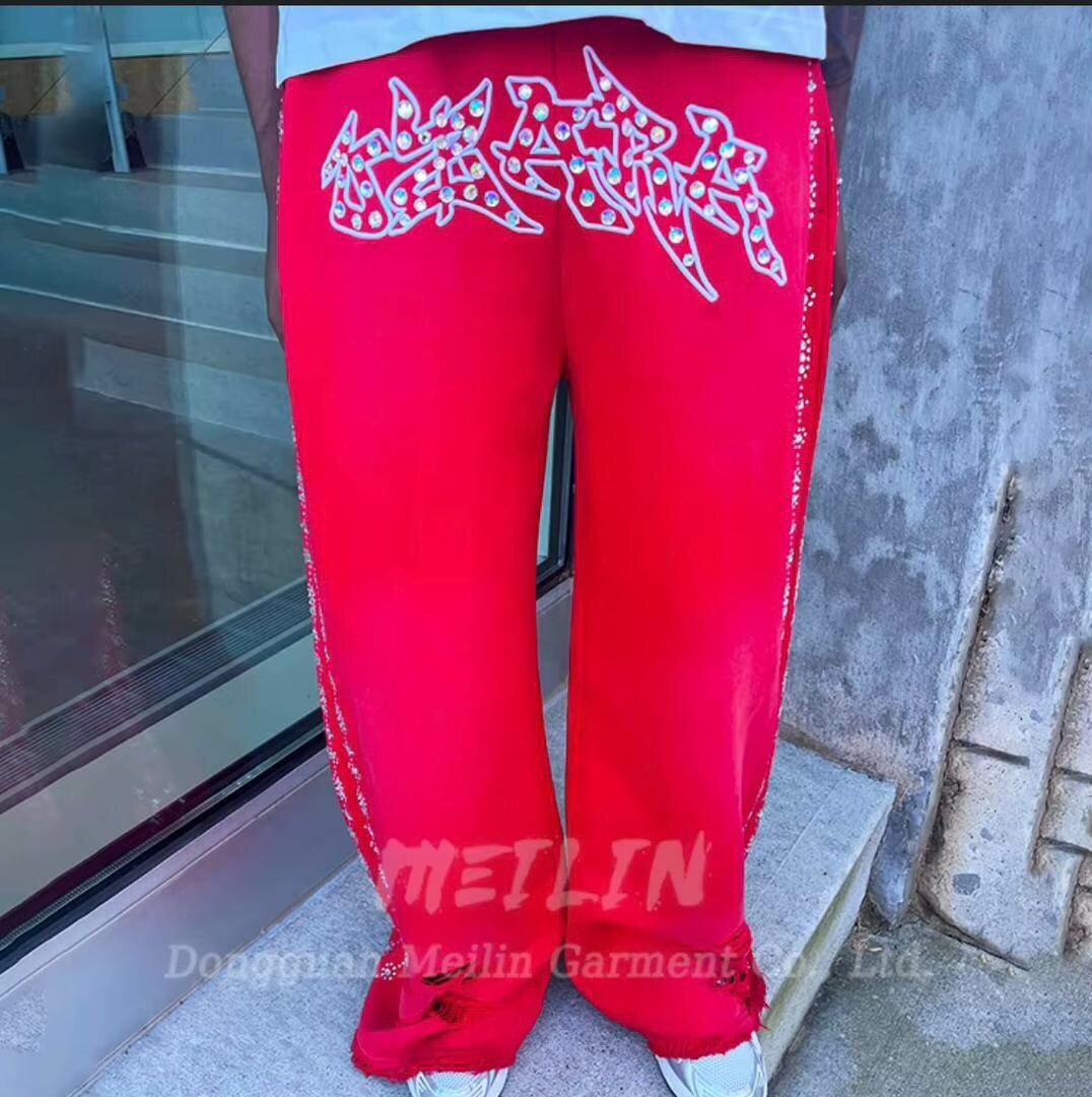 Pantalons larges style graffiti