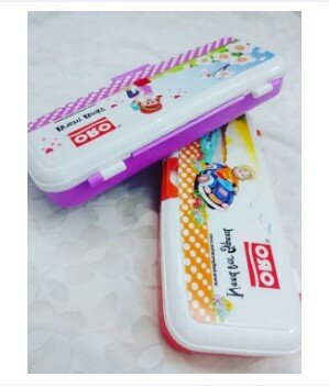 Oro Kelly & Carlos Cute Pencil Box / Geometry Box (1 Pcs)