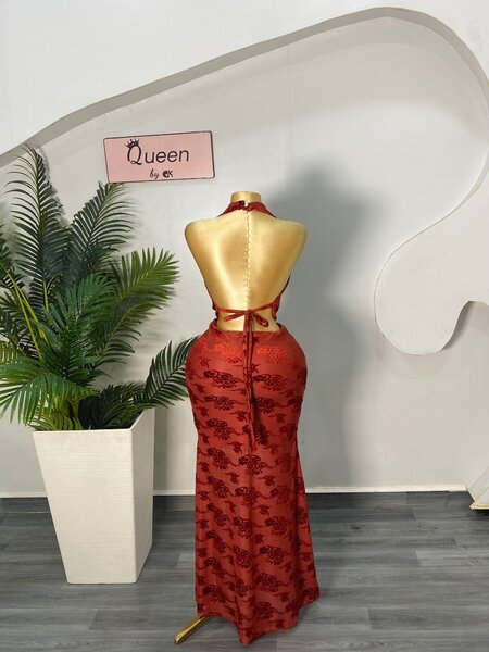 Robe longue élégante bohème