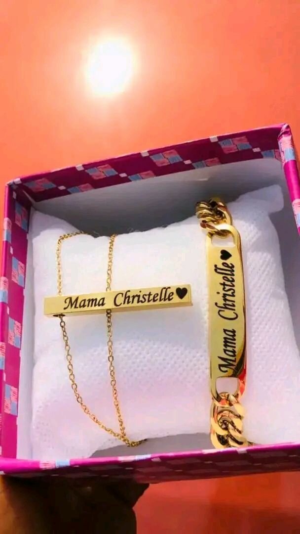 Bracelet et Collier Personnalisés