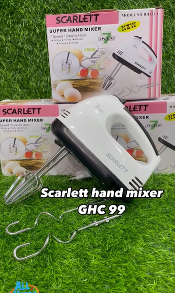 Scarlett hand mixer 