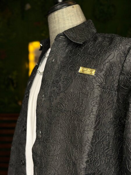 Chemise Élégante Motif Floral