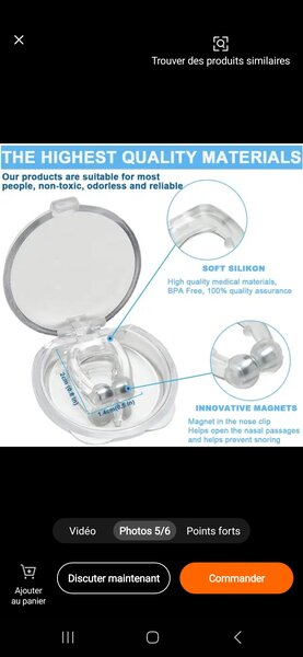 Dispositif anti-ronflement