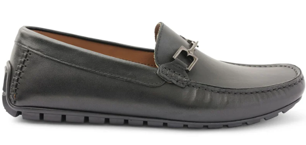 Bruno Magli Xander Leather Driving Moccasin - Black