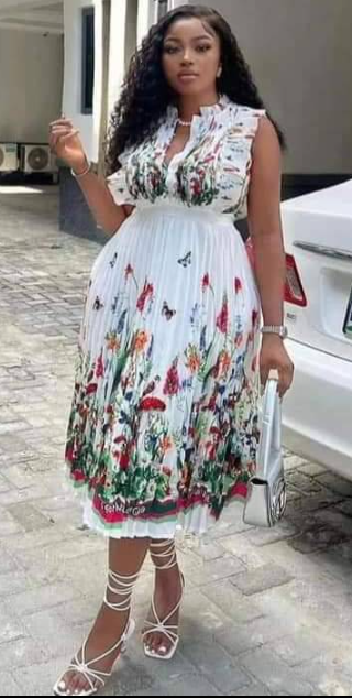 Women's Floral Print Dress