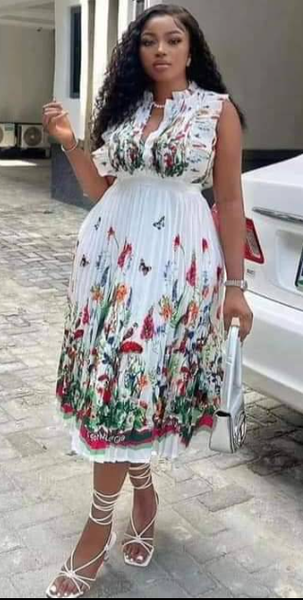 Women's Floral Print Dress