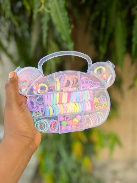 Coffret élastiques colorés enfants