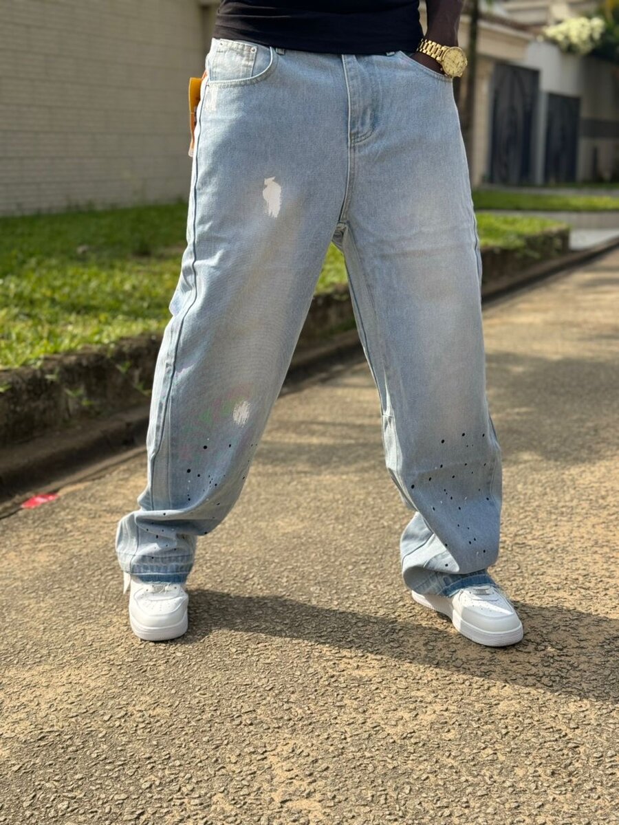 Jeans baggy tendance homme