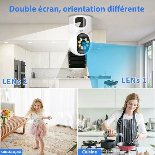 Caméra de Surveillance 360° 2NLF