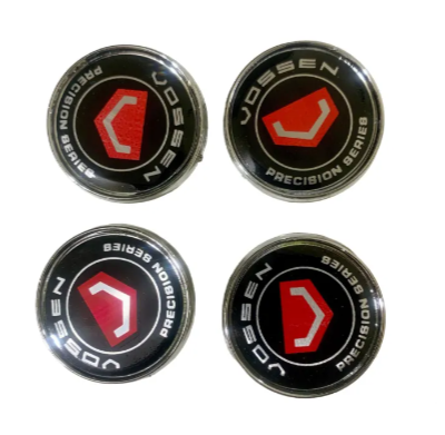 Set Of 4 Chrome Wheel Center Hub Cap Universal Car 50mm-55mm