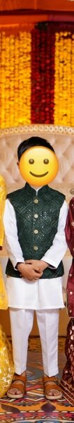 Mehndi dress for boys-- available in 2 sizes