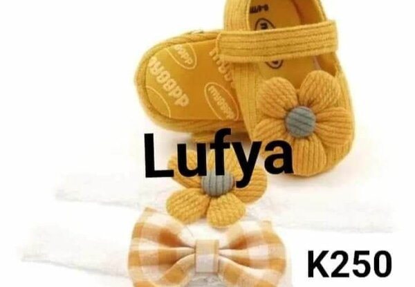 BABY GIRL PUMPS+ HEADBAND