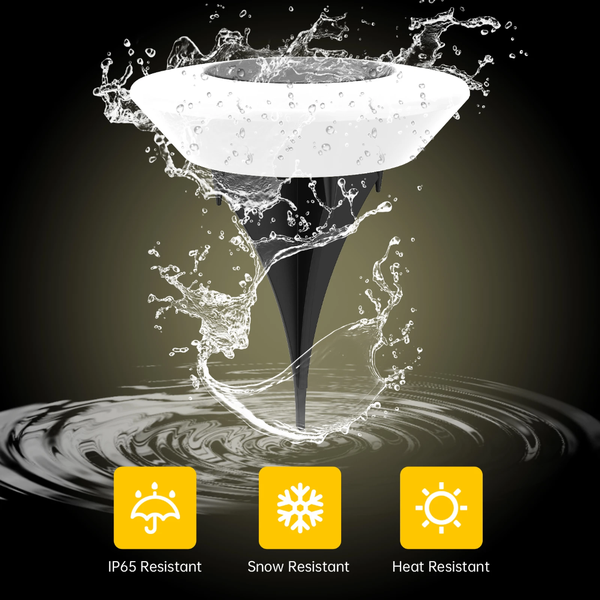 Lampe de sol solaire LED