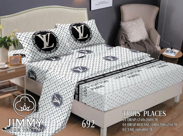 Parure de Lit Luxe Imprimée