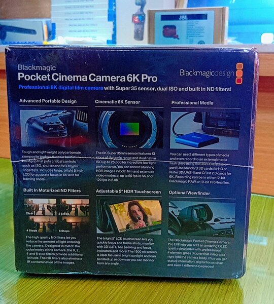 Blackmagic Pocket Cinema 6K Pro