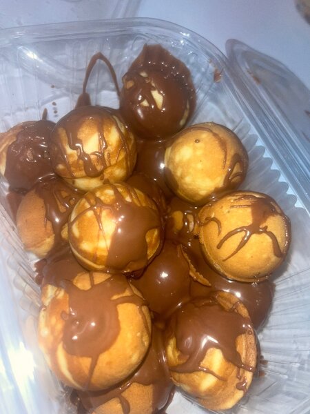 Délicieux beignets au chocolat