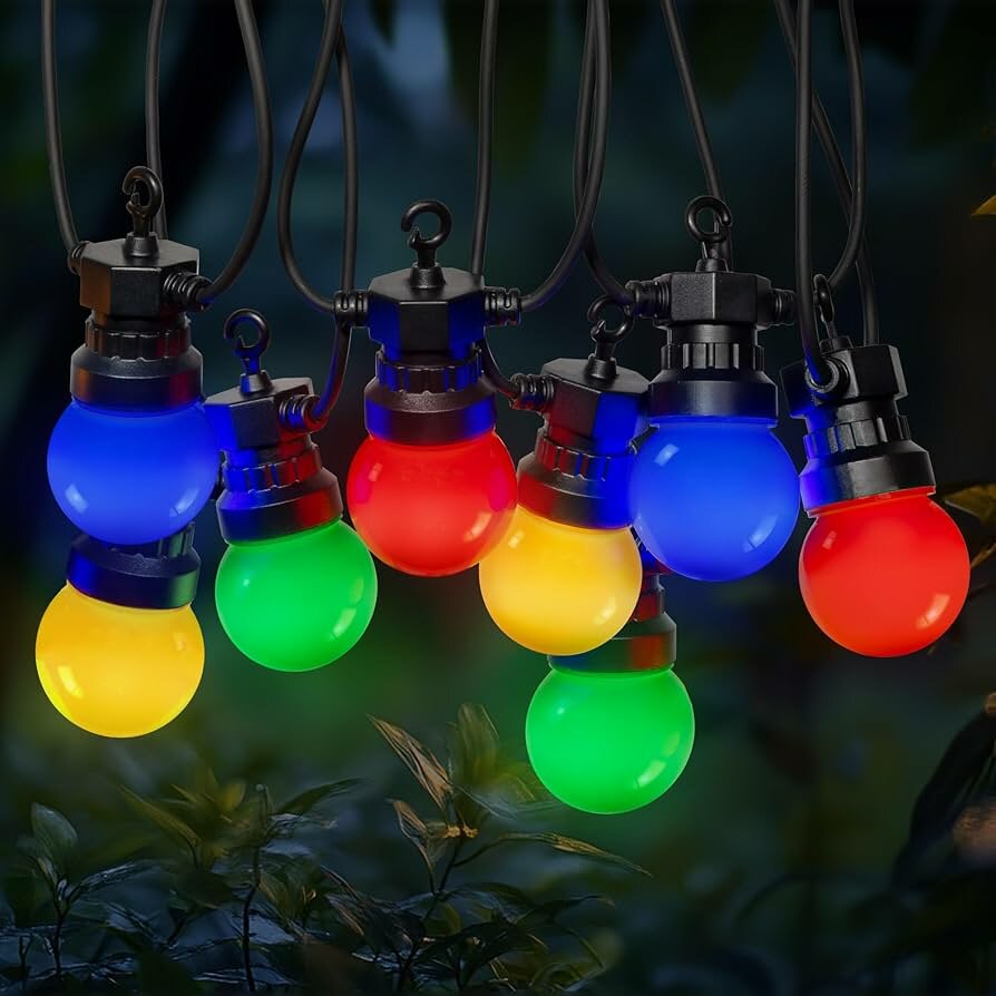 Guirlande LED multicolore 10m