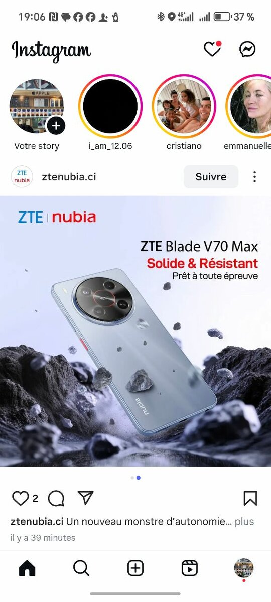 ZTE Blade V70 Max Résistant