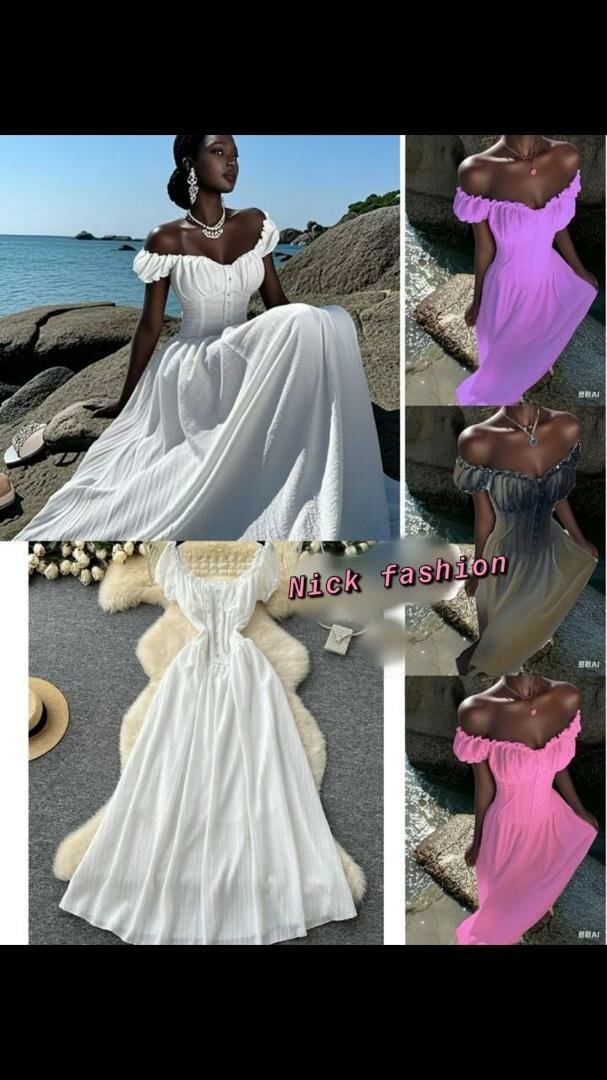 Robe longue d'été élégante