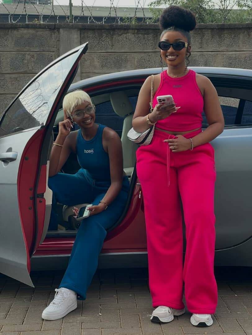 Tenue décontractée colorée