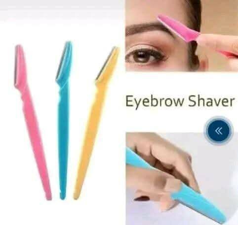 Rasoirs à sourcils colorés