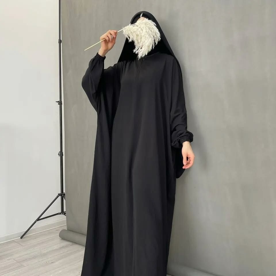 Широкое платье «Абая»+ никаб на завязке