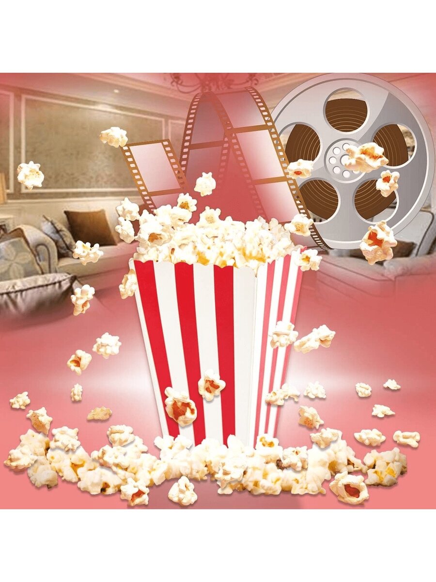 Lot de 10 boîtes pour popcorn