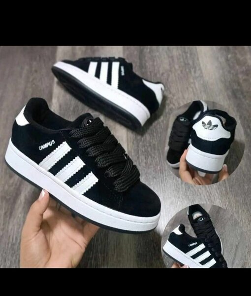 Adidas Campus Noir et Blanc Homme