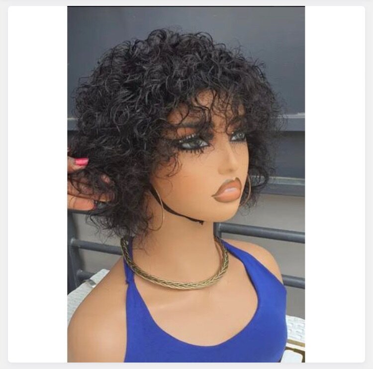 Perruque Afro bouclé