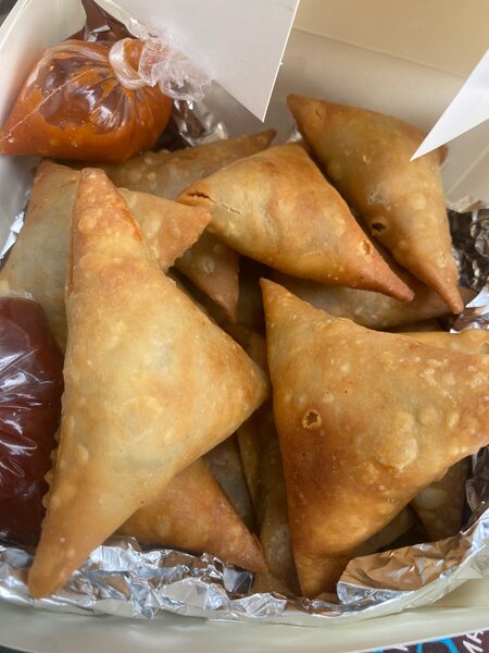 Samosas croustillantes végétariennes