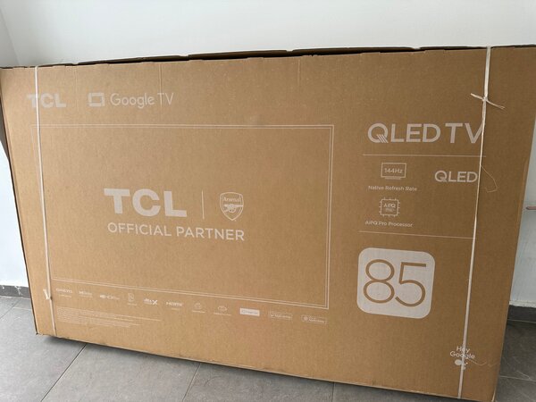 TCL TV QLED 85 pouces 4K