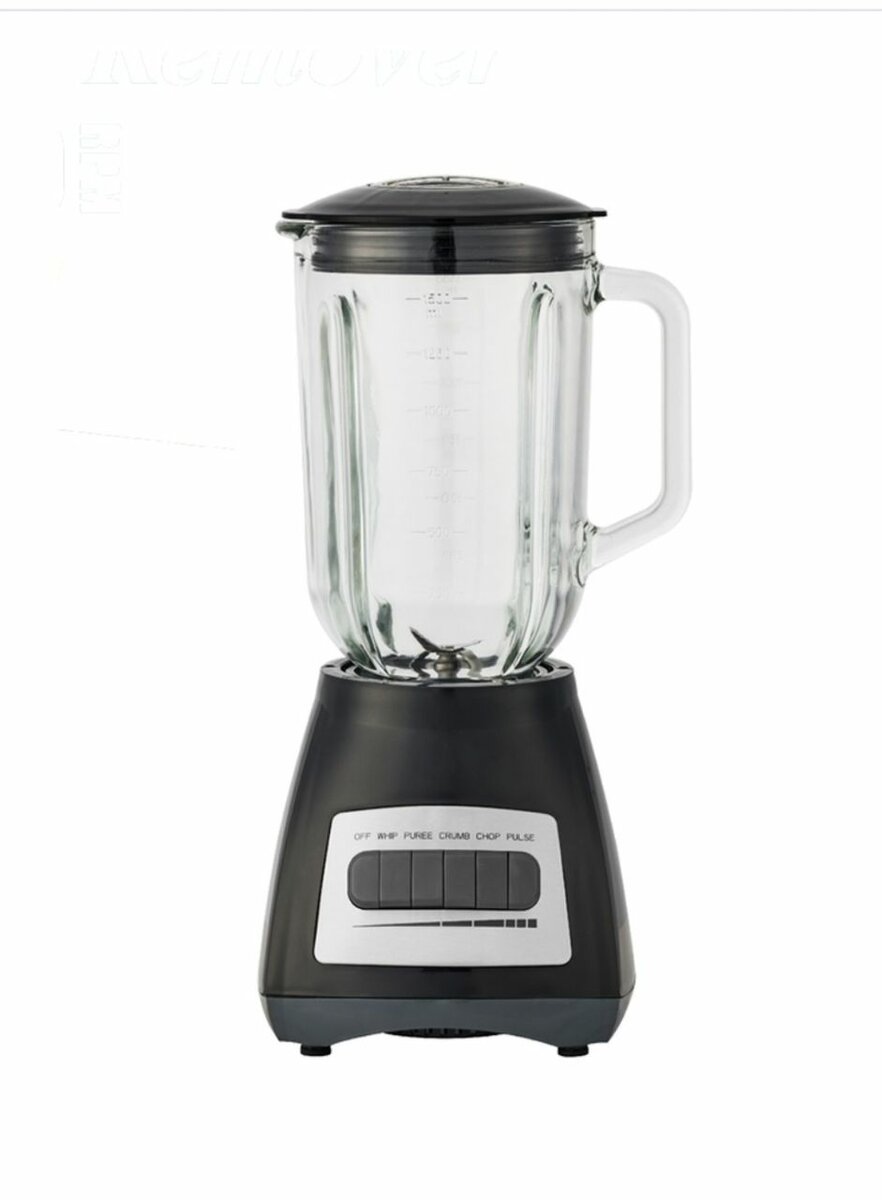1000W 1.5L 2-IN-1 POWERFUL GLASS BLENDER WITH FEATURES