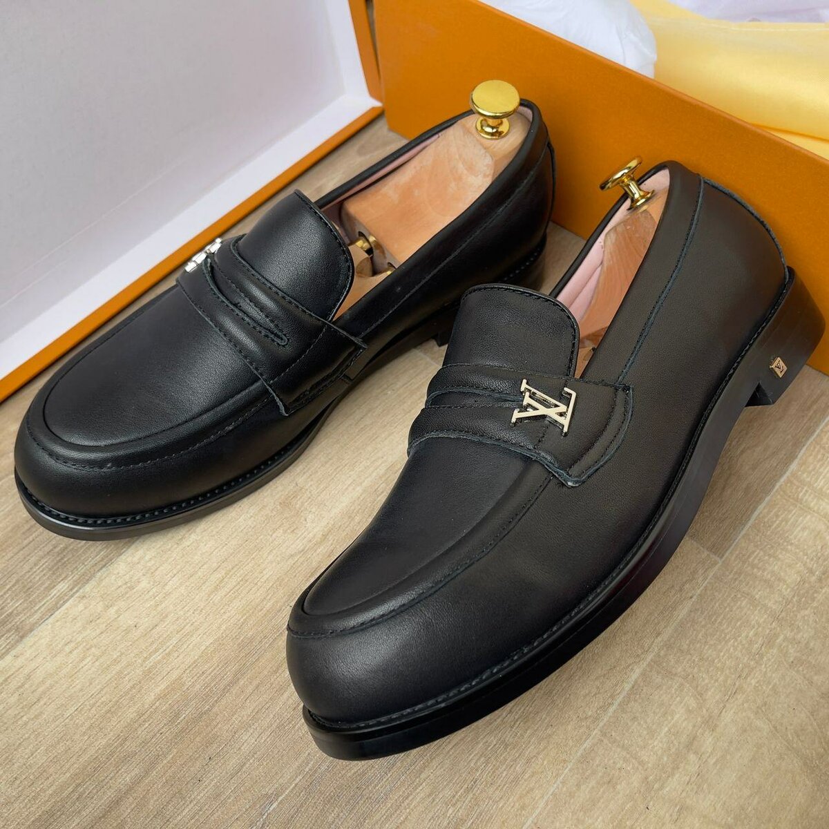 Mocassins en cuir élégants