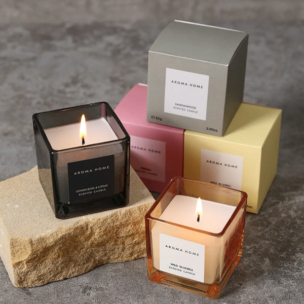 3 Pièces de bougie parfumée décorative anti odeur