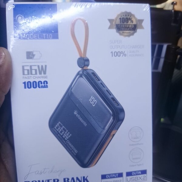 Batterie externe 10000mAh 66W