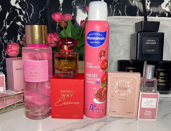 Coffret de parfums élégants