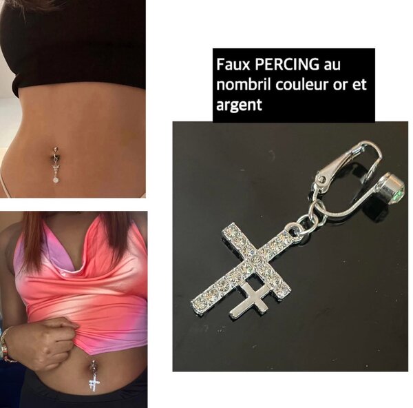 Faux percing de nombril