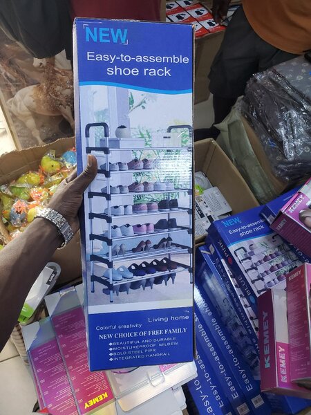 Étagère à chaussures facile