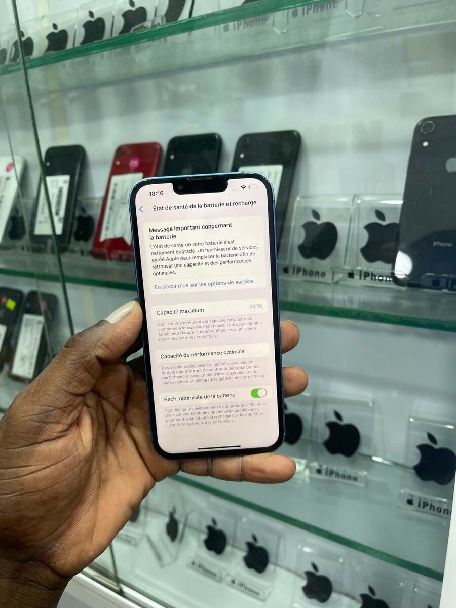 Smartphone iPhone moderne