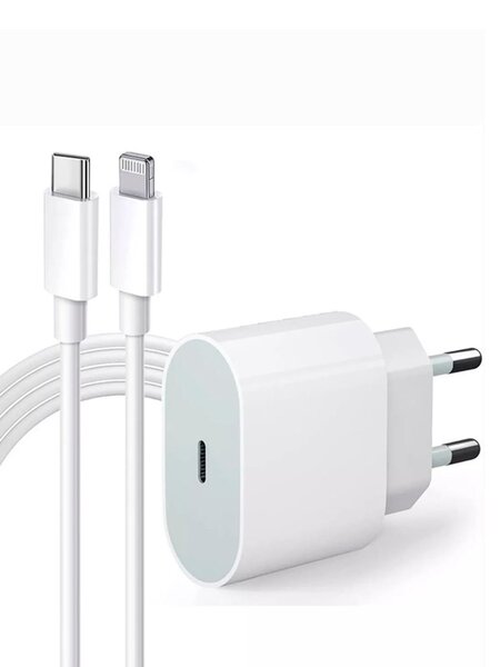 Chargeur Rapide USB-C Lightning