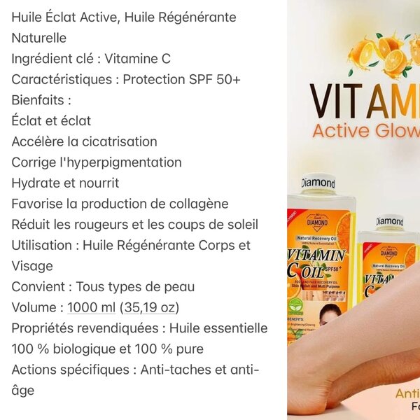 Huile Régénérante Vitamine C