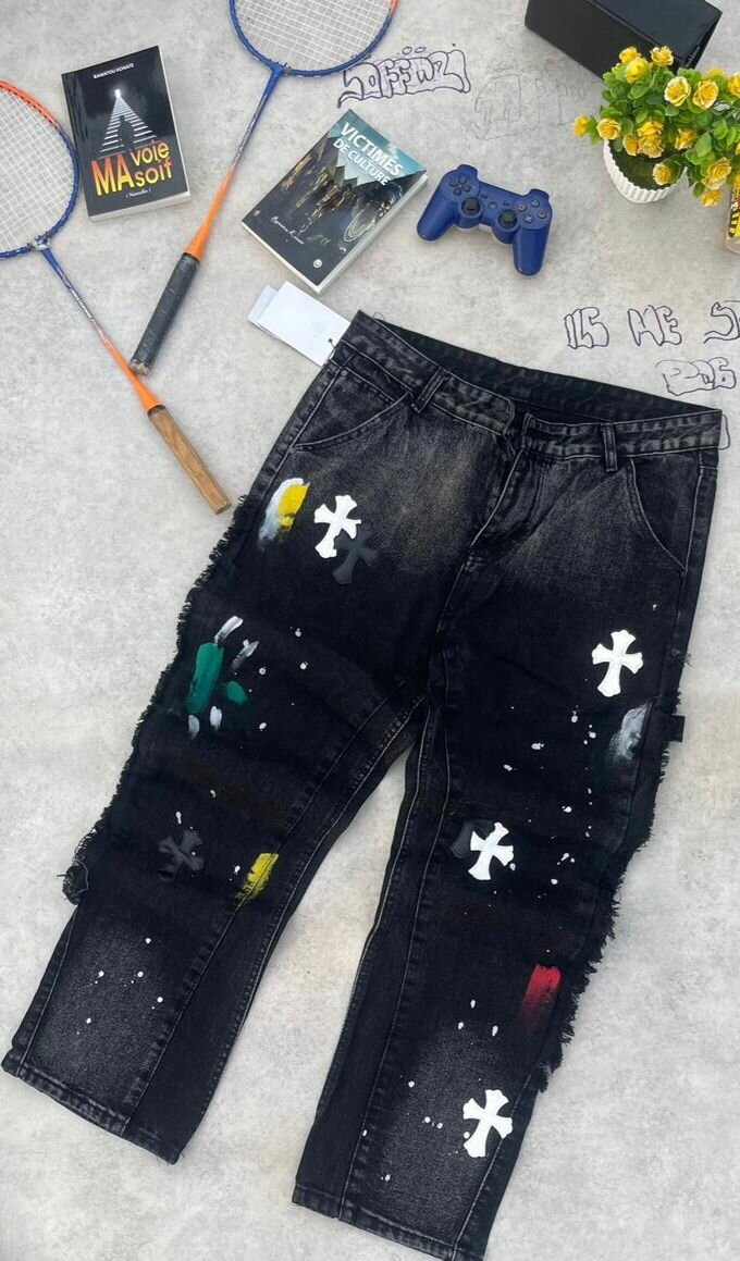 Jean décontracté mode homme